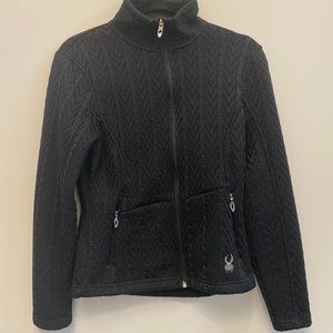 Spyder Knit Zip Up Jacket